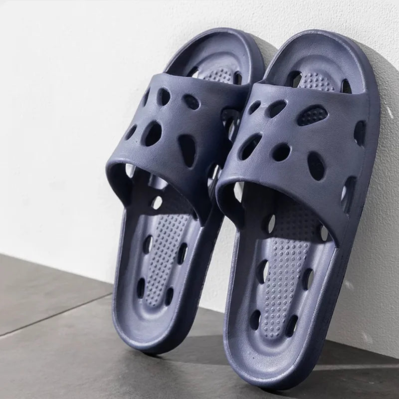 Frauen Dick Plattform Cloud Hausschuhe Sommer Strand Eva Weich Sohle Slide Sandalen Freizeit Männer Damen Innen Badezimmer Anti-Rutsch Schuhe