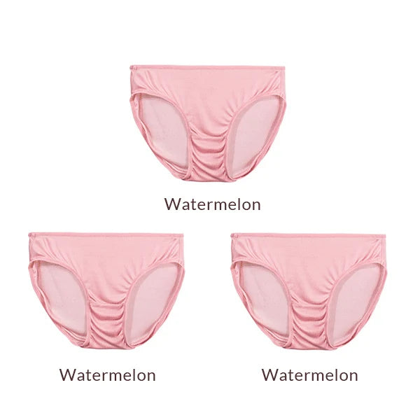SuyaDream 3Stk/Los Frauen Höschen 100% Natürlich Seide Low-Rise Slips Gesund Basic Alltag Tragen Unterwäsche 2022 Neu Intimates