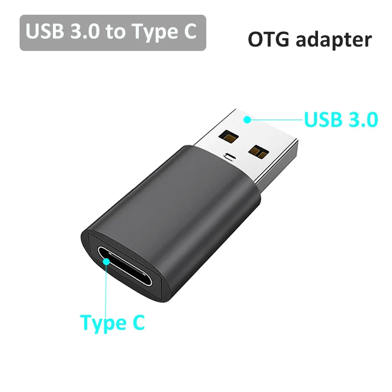 OTG-Adapter Typ C zu USB3.0 - Hochleistungs-Verbinder für Laptop und Handy