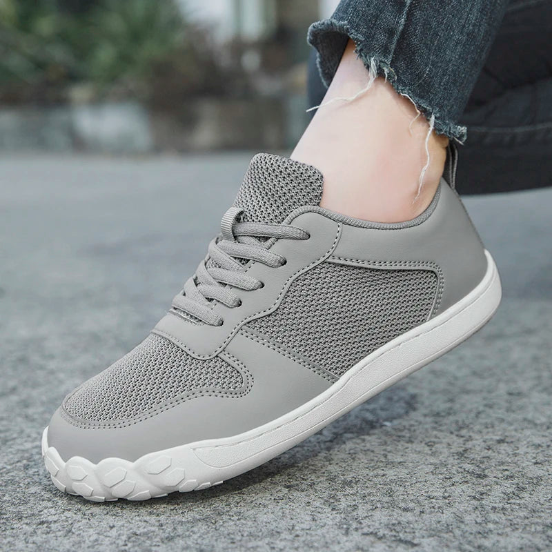 Neu Barfuß Casual Schuhe Für Frauen Leicht Atmungsaktiv Breit Zehen Sneakers Rutschfest Outdoor Walking Flats Loafers Größe 36-42