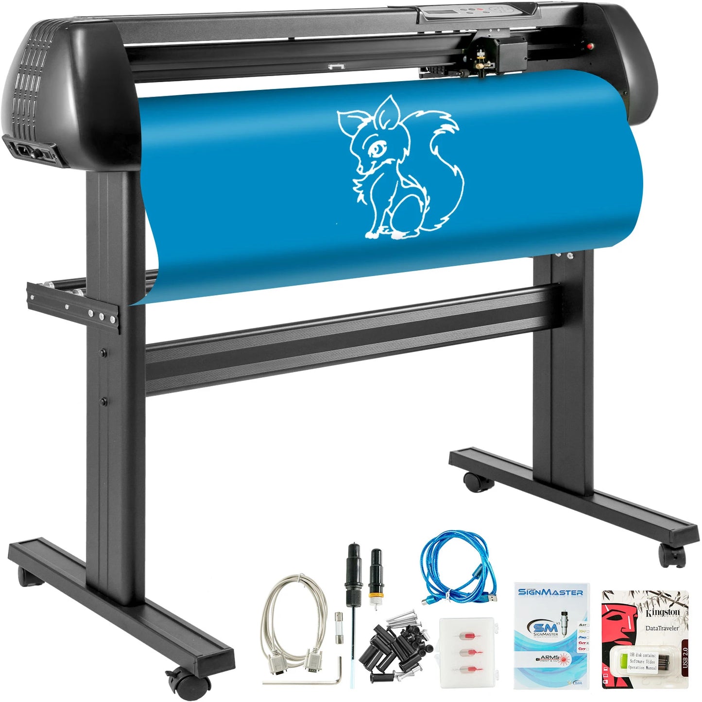 Schneideplotter 2025: VEVOR 28 Inch Vinyl Cutter - Floor Stand Plotter Adjustable SIGNMASTER Collection