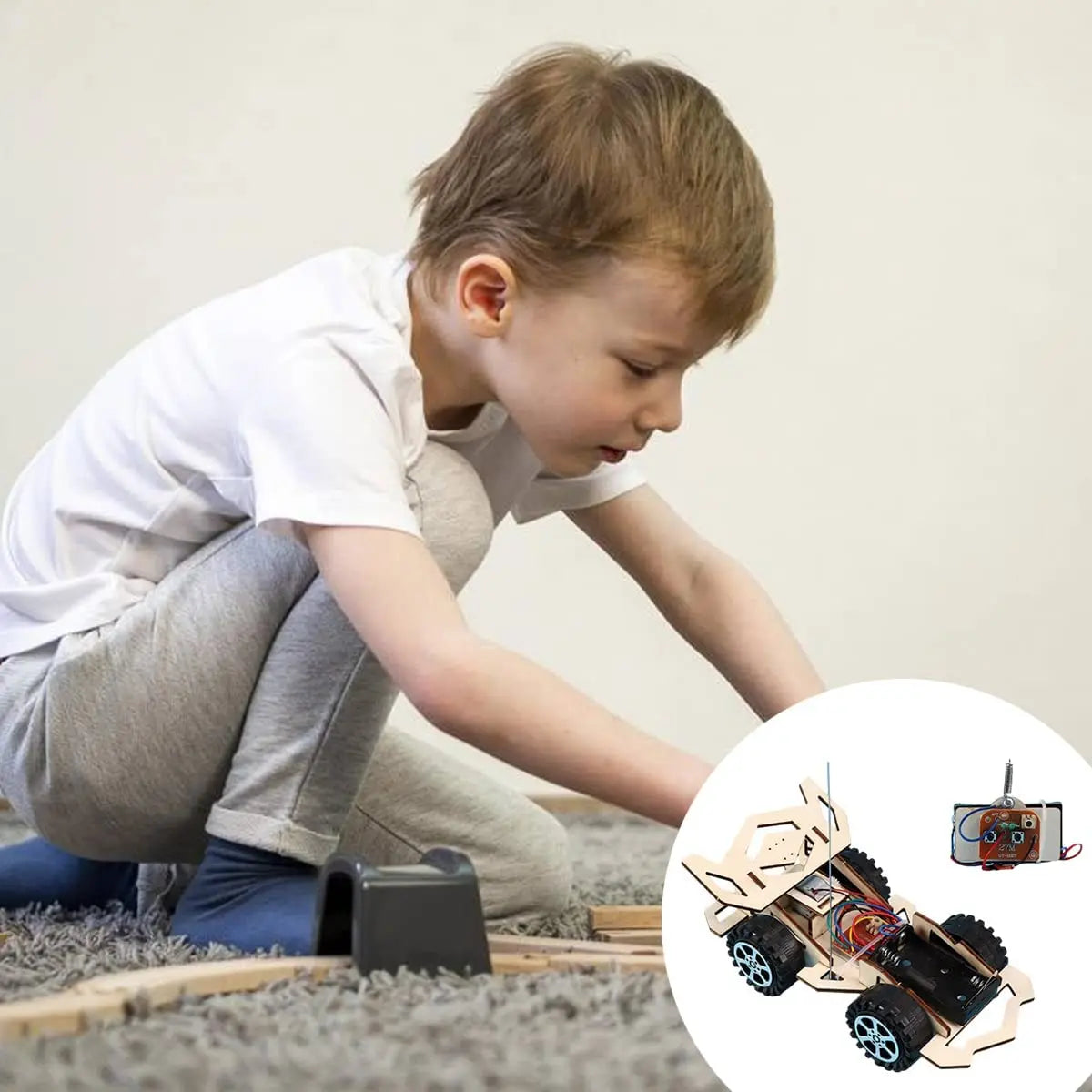 DIY-Holz-Rennwagen 2025: RC Elektrisch Selbstbau - Technology Innovation Collection