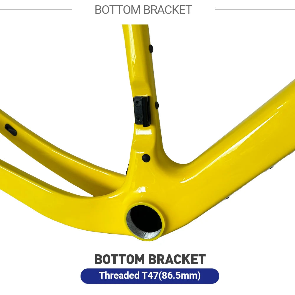 FARAOLLC GT30 Carbon Gravel Rahmen - T47 700Cx50C Disc