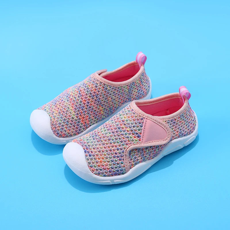 Mädchen Casual Sneaker 2025 - Innen Außen Rutschfest Atmungsaktiv Weiche Sohle - Frühling Sommer Herbst Vielseitig