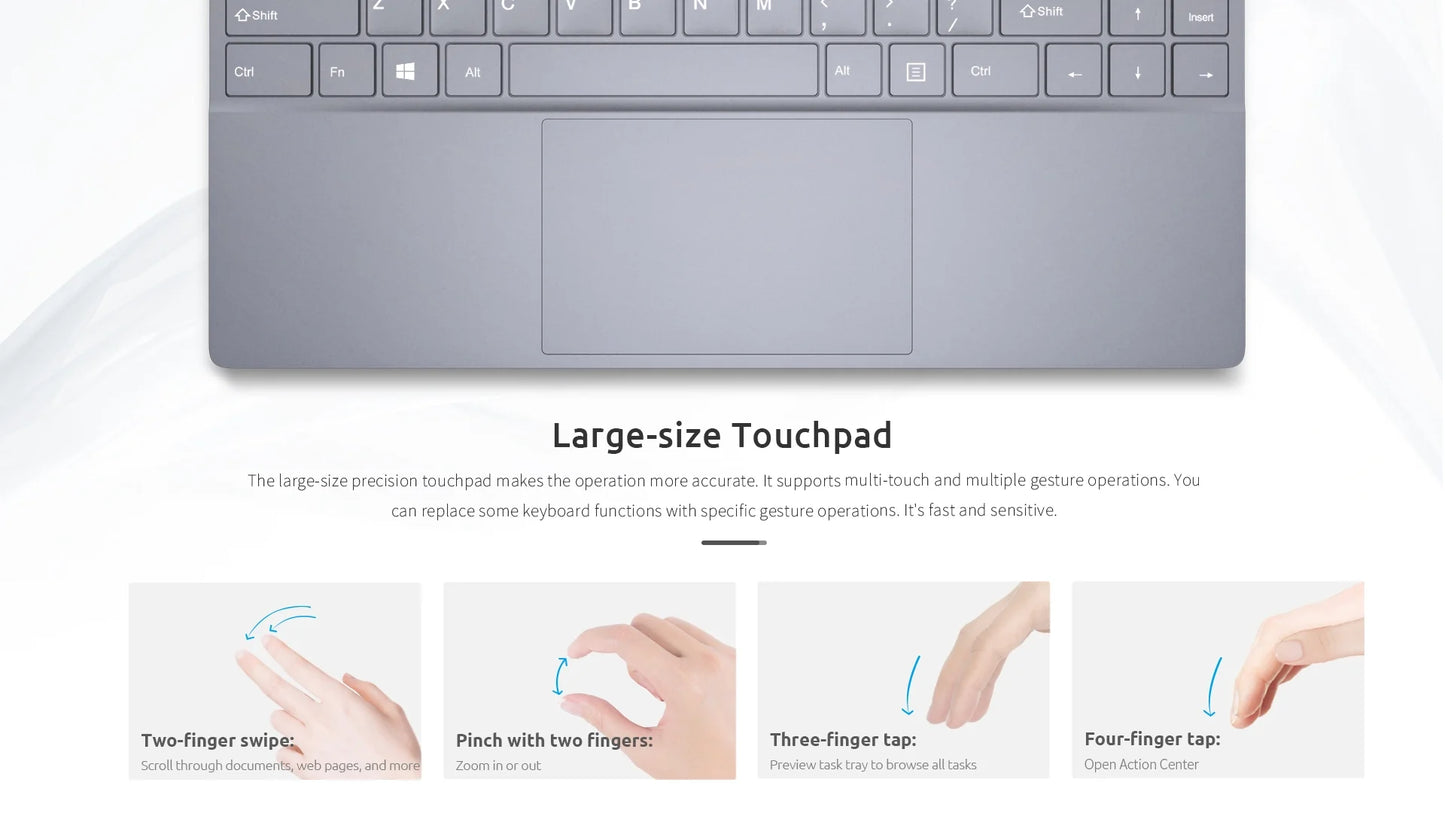 BMAX Y14 Touchscreen - 16GB RAM, Intel N100, 14 Zoll