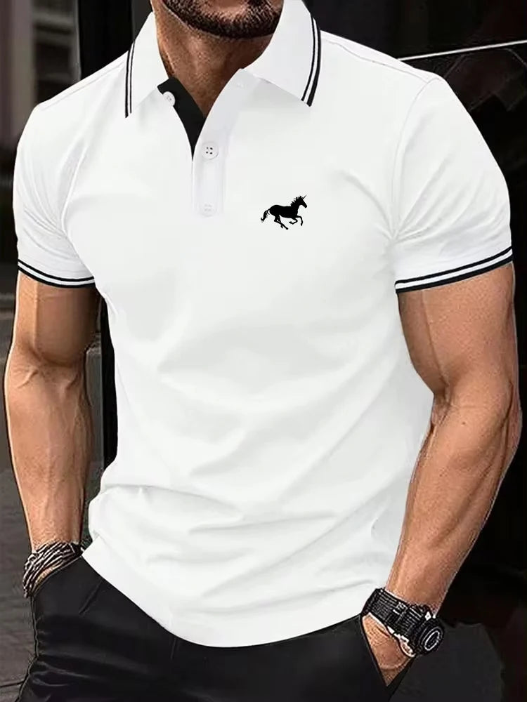 DINGSHITEM Polo-Herren Klassisch - Größe S-3XL, Polyester