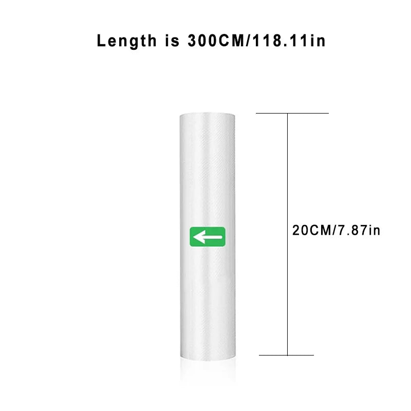 Chcyus Vakuumrolle Lebensm. - 300cm Rolle Elektrisch 28cm