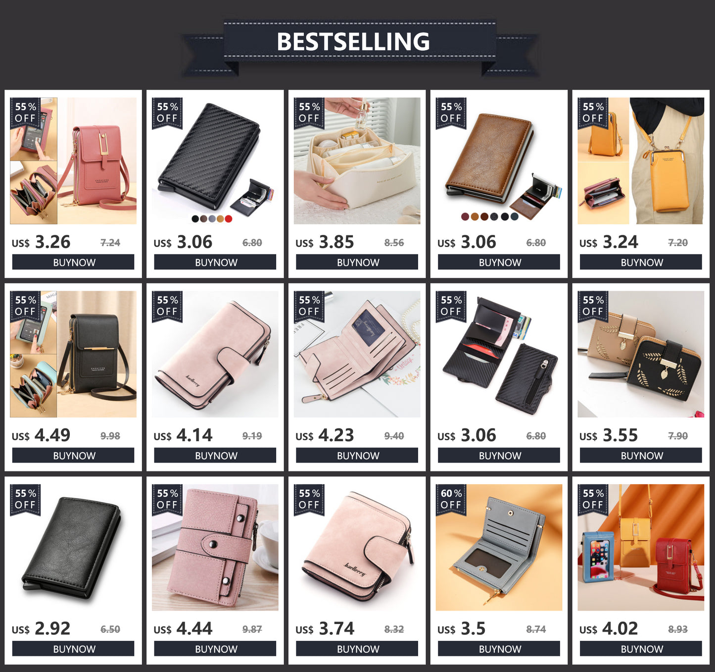 Portofel de lux pentru femei, portofel din piele, portofel scurt cu fermoar, geantă de mână mică, model cu frunze scobite, portofele de brand la modă