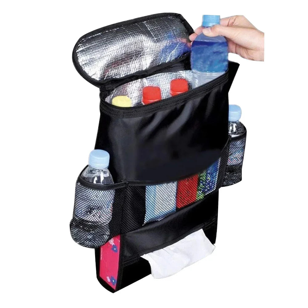 Multi-function Storage Bag Hanging Organizer Cooler Insulated Mummy Baby Stroller Pockets For Travel Car Seat Back