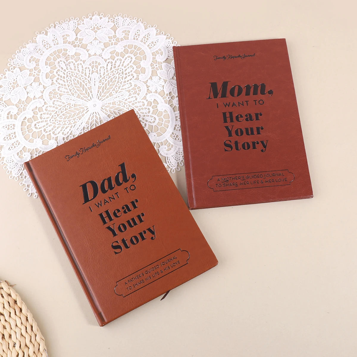 Choice Mom Ledercover Notizbuch - A5 120 Seiten Geschenk