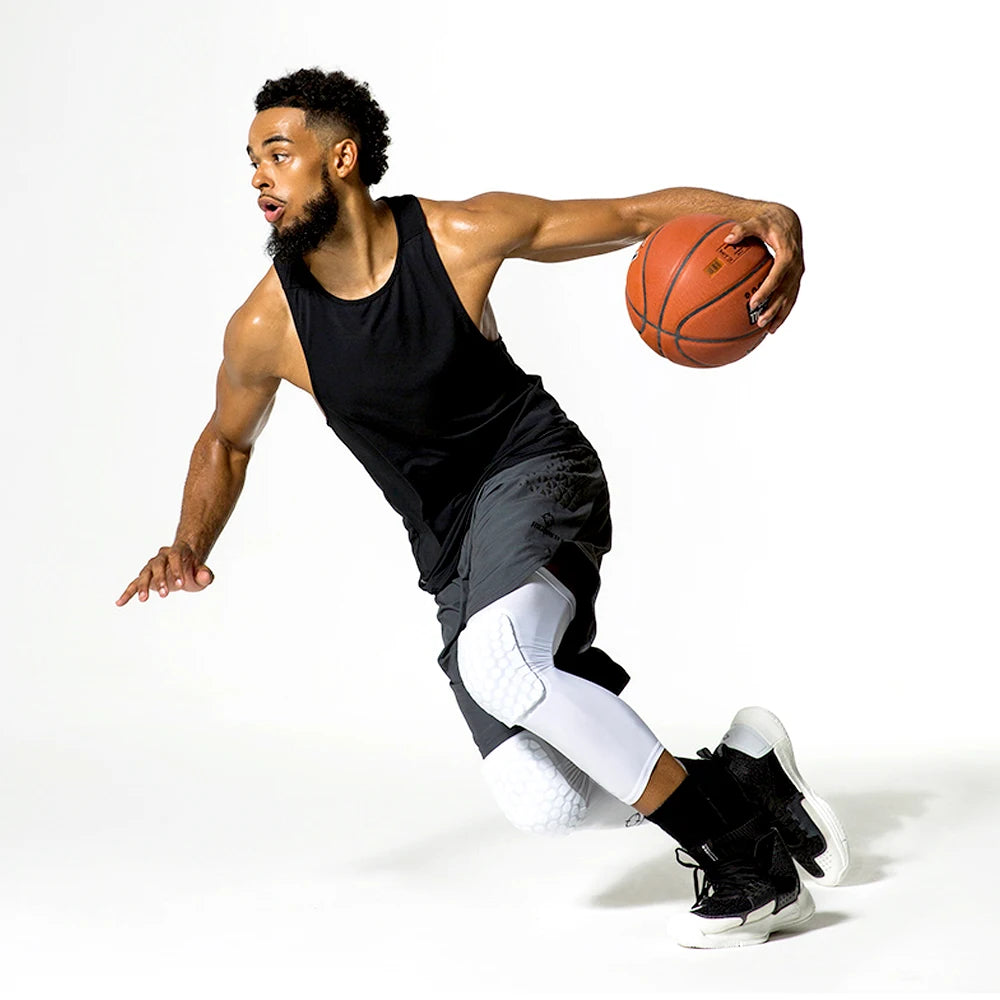 Choice Kompression Knieschützer - Polyester Lang Basketball