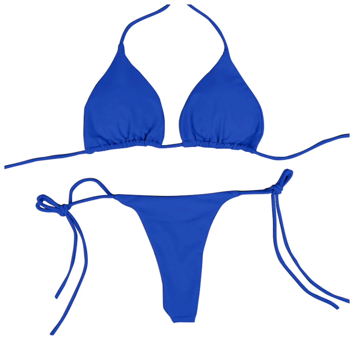 Brazilian Bikini Set 2025 - Zweiteiliger Sommer Bikini mit String-Höschen