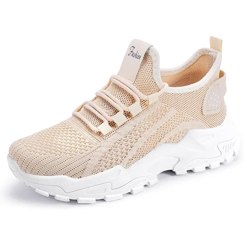 Damen-Sneaker 2025: Rollstep Women's Chunky Sneakers Lightweight Soft - Fashion Walking Shoes Breathable Tennis Sport Gym Workout Collection