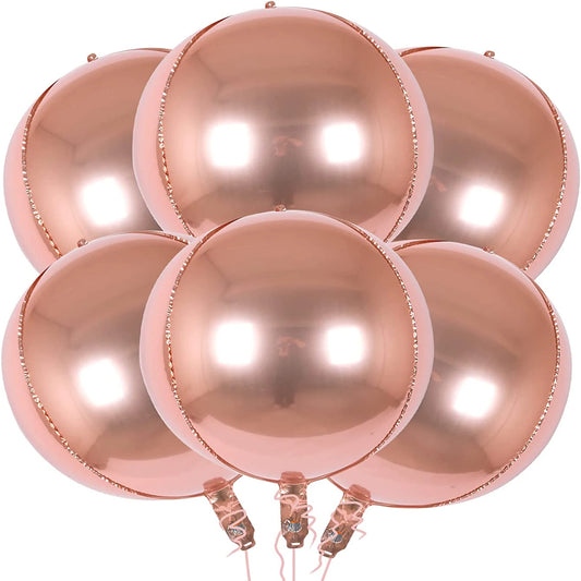 Rose Gold Crown Digital Balloon Set 32inch Number Balloons Foil Ballon Happy Birthday Party Decoration Baby Shower Supplies