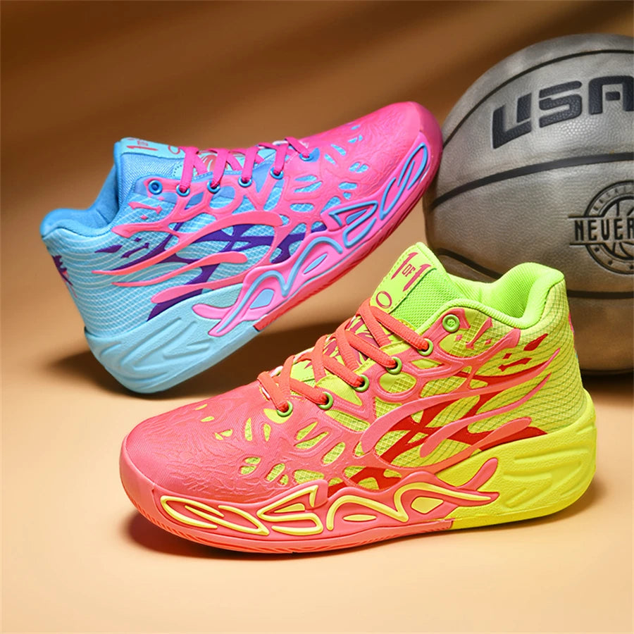 Men Sneakers Fashion Basketball Shoes For Man Training Sports Colorful Non-Slip Zapatillas De Hombres High Quality Tennis Shoes
