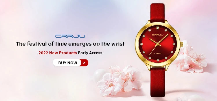 Damen-Uhr 2025: CRRJU Gold Watch Women Luxury Brand bracelet Ladies Quartz-Watch - Gifts For Girl Full Stainless Steel Rhinestone wristwatches whatch Collection
