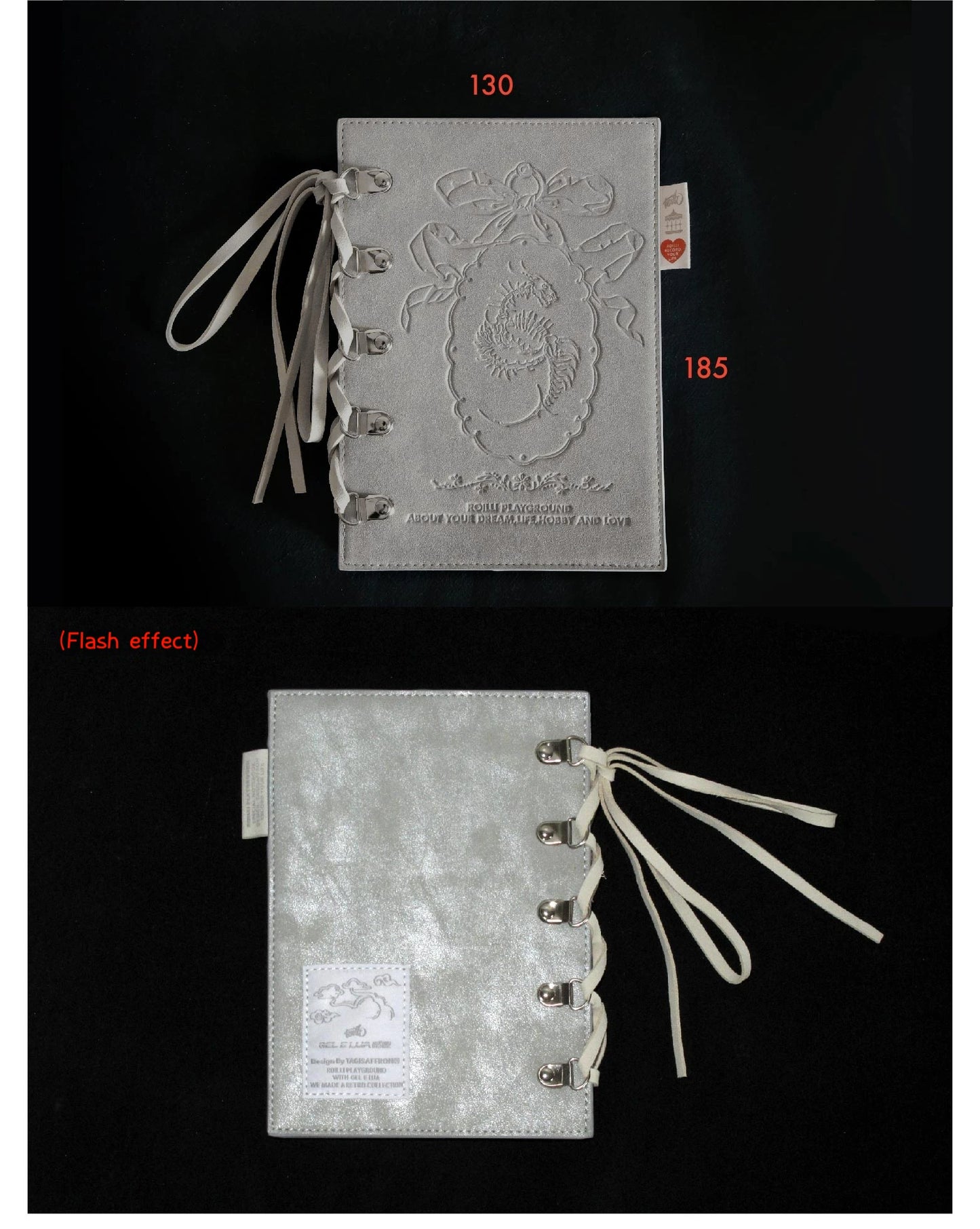 Pu Classical Vintage B6 Strap Notebook Adjustable Cover Thick Planner Pink Blank Paper Diary Rope Note Books Journal Accessories