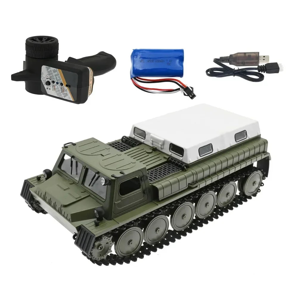 WPL E-1 1/16 RC Tank Toy 2.4G Super RC tank 4WD Crawler tracked remote control vehicle charger battle boy toys for kids children