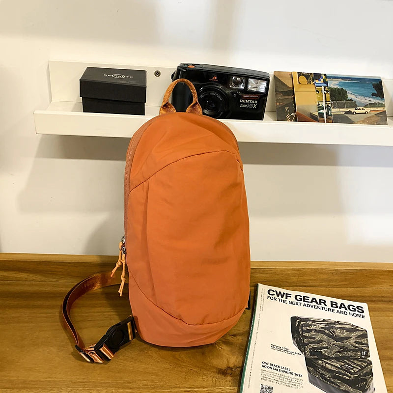 Crossbody Tasche Unisex - Casual Brusttasche 2025 - Modische Umhängetasche - Leichte Sport Gürteltasche