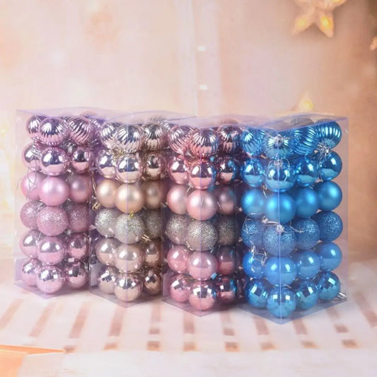 Choice Kugeln Bruchsicher - 36 Stück, Durchmesser 4 cm, Kunststoff