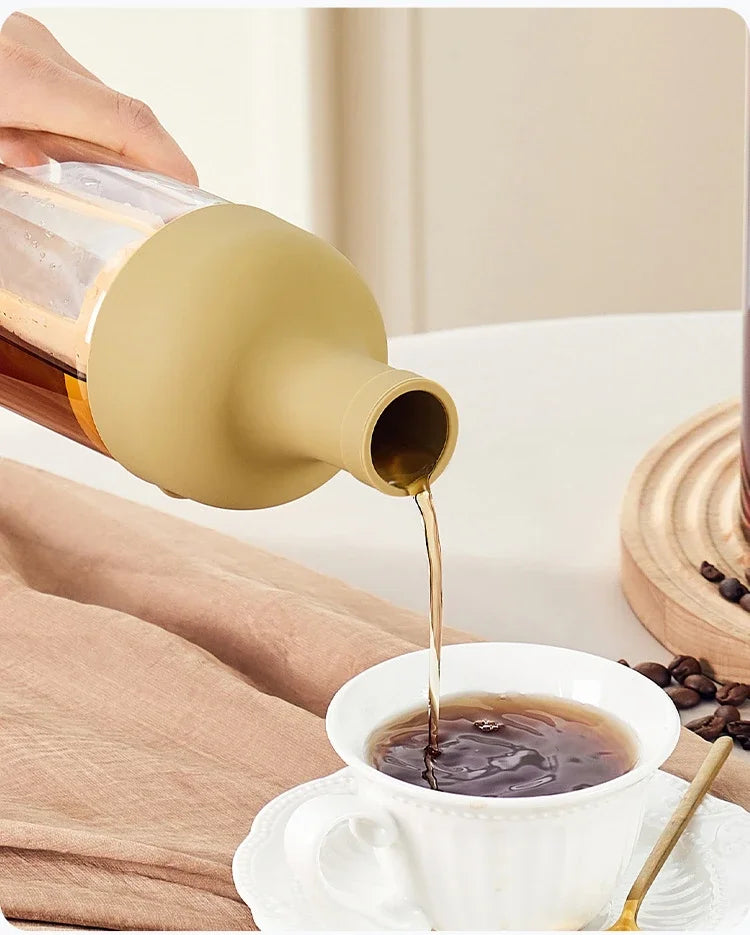 Borosil Coldbrew Glas Kaltaufgusskanne - 500ml Borosilikat