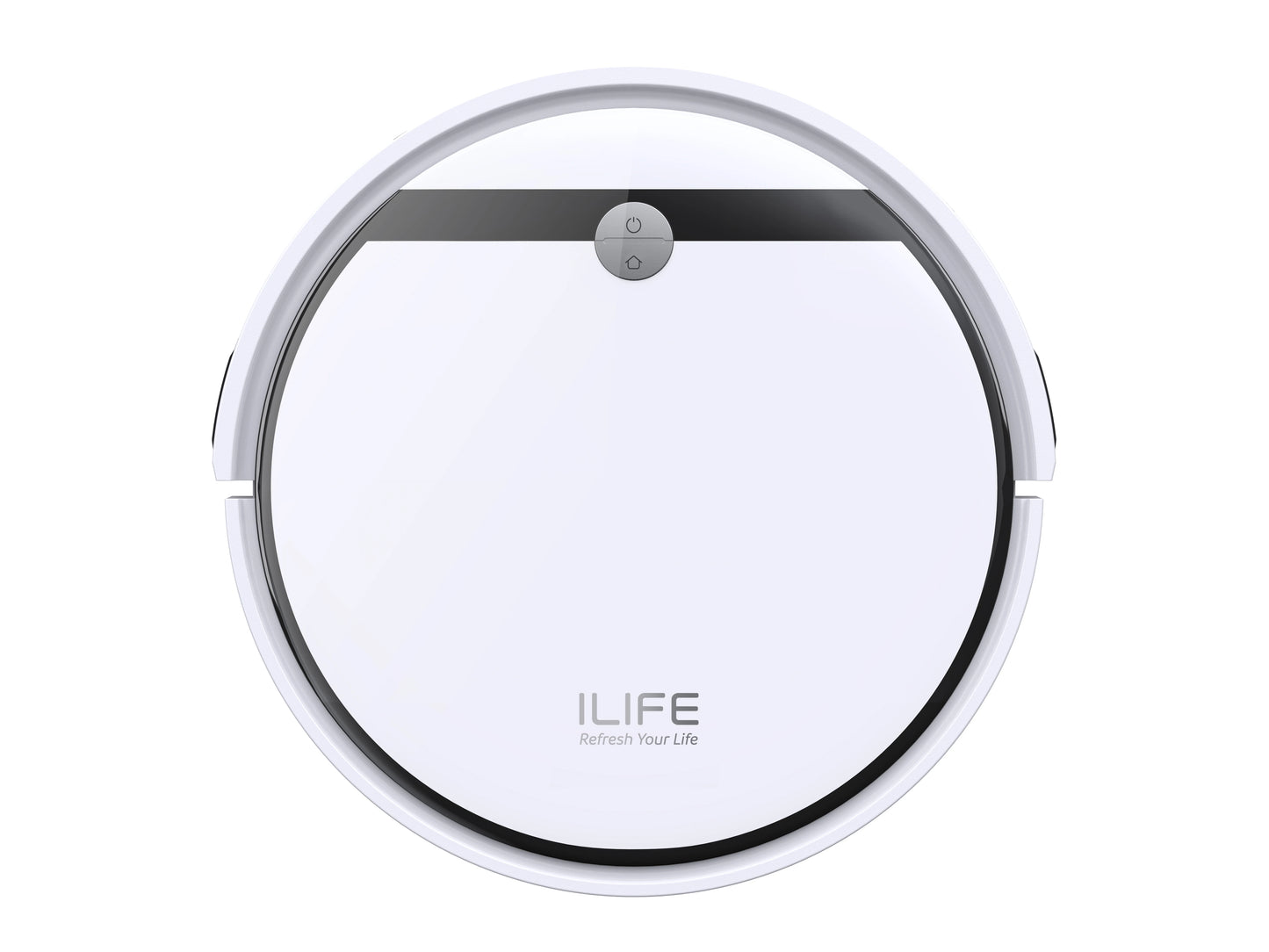 Aspirator robot ILIFE V2, autonomie de 120 de minute, aspirator robot cu autoîncărcare, subțire, silențios, ideal pentru păr de animale și podele dure