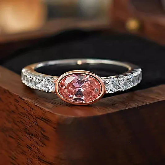 Papalacha R1288 Silberring Retro Stil - 925 Silber 6g Oval