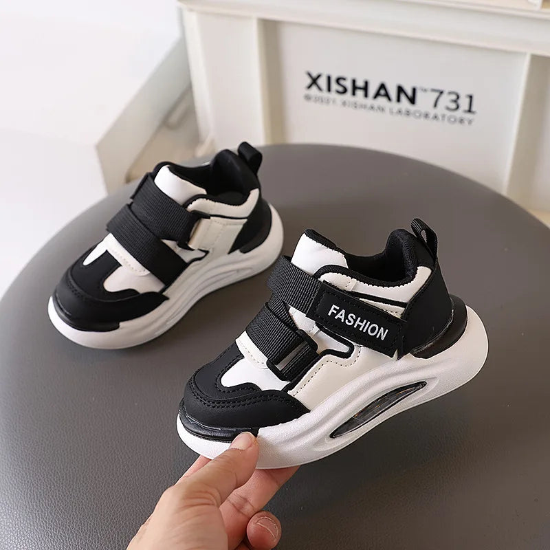 Kinder Casual Schuhe 2025 - Air Mesh Atmungsaktiv Mode Flache Schuhe - Dicke Weiche Sohle Jungen Mädchen Sneakers