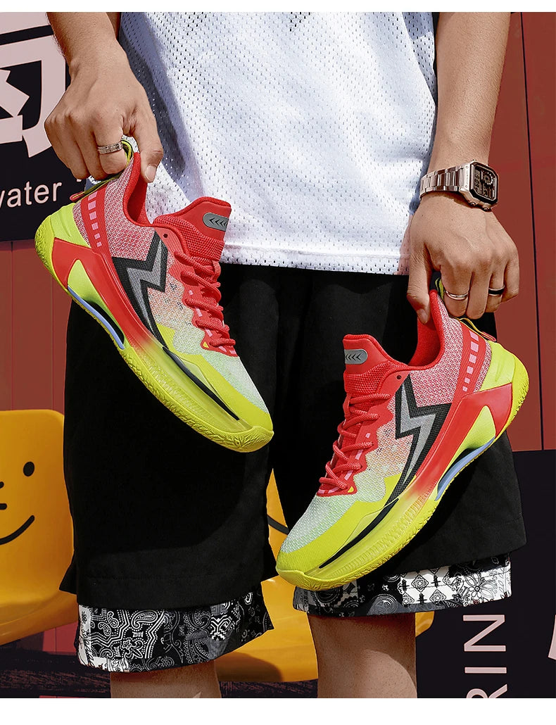 High Quality Basketball Shoes for Women Sneakers Men Supercritical E-TPU Midsole Rubber Outsole Practical Sports Training Shoes