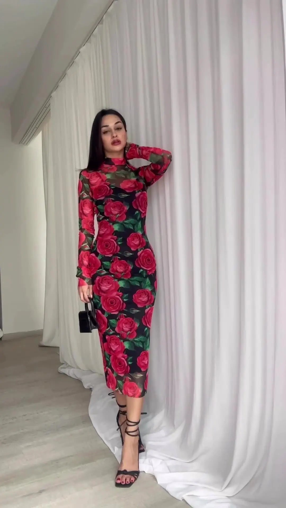 Rochie musulmană pentru femei, model mânecă lungă, model Abaya, rochie de seară, model Ramadan, Kaftan, Islam, Dubai, arab, rochie lungă, 2024