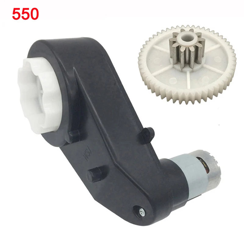 Kinder-Elektroauto Motor 2025: 12V/6V DC Getriebe - High-Speed RC Collection