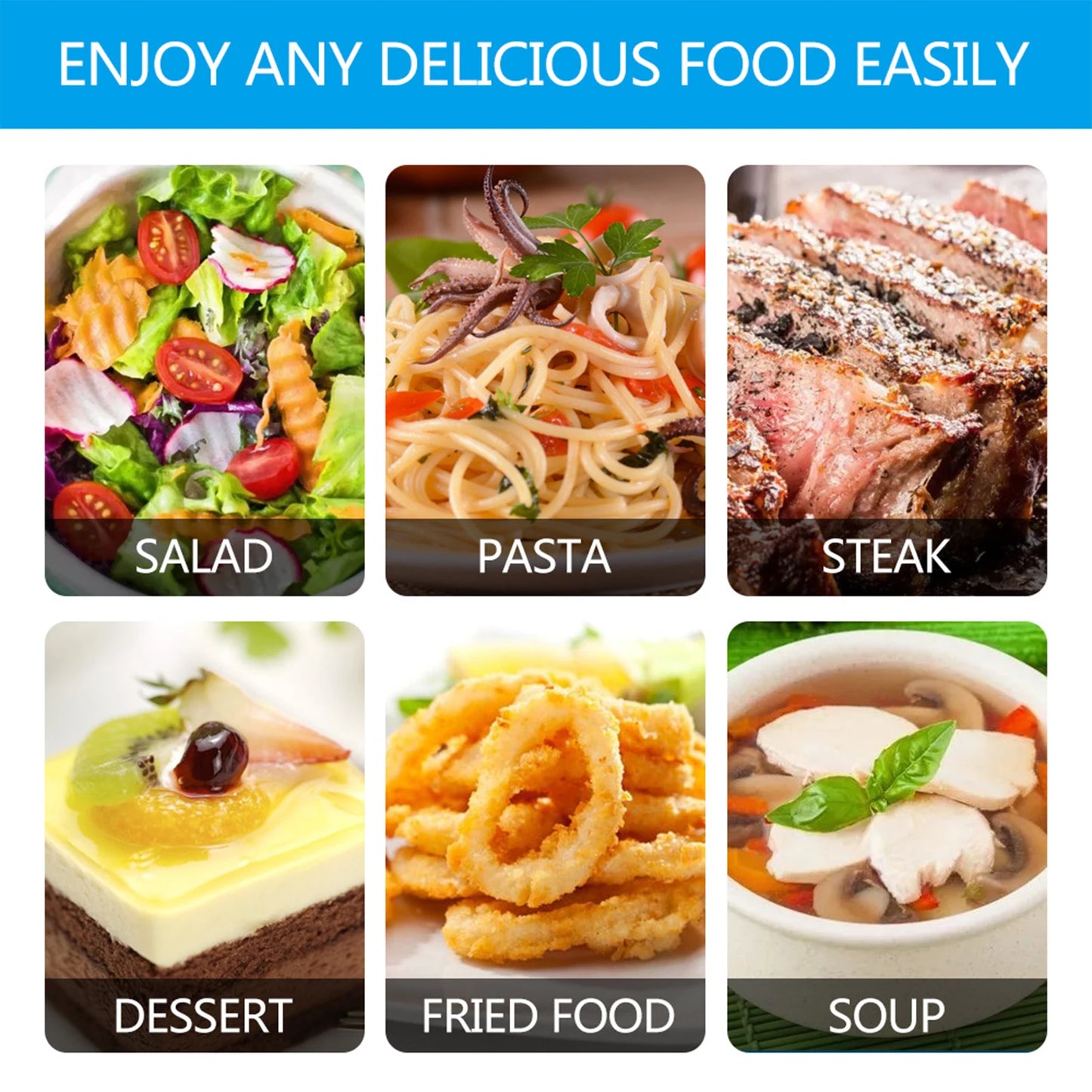 ACCHAMP Gothic Besteck Set -5teilig Edelstahl Standardgröße