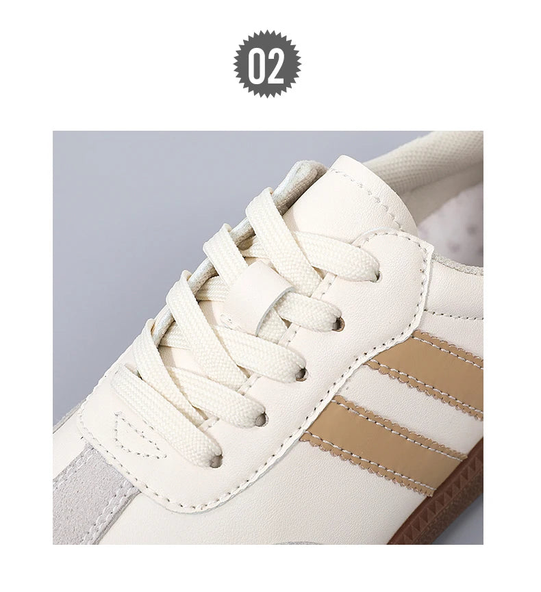 Women Sneakers Fashion Shoes Spring Trend Casual Flats Female New Fashion Comfort White Vulcanized Platform Shoes for Women