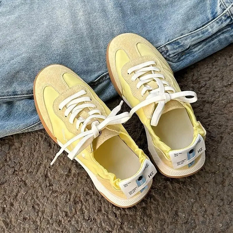 Sneakers Flat Women Footwear Sports Ladies Shoes Lace Up Luxury A On Offer Urban Young On Sale And Low Price Light New In Spring