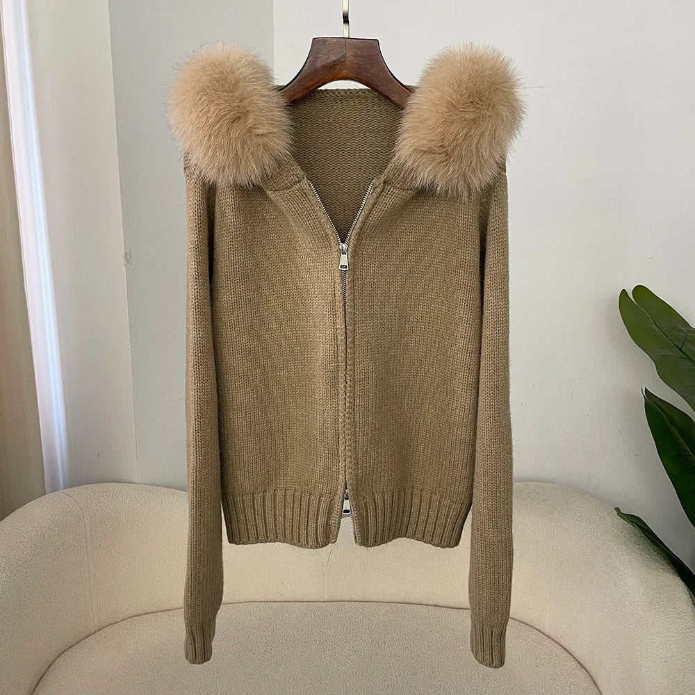 Cardigan cu glugă CN Zhejiang - Mărime M, Greutate >320 g/m²