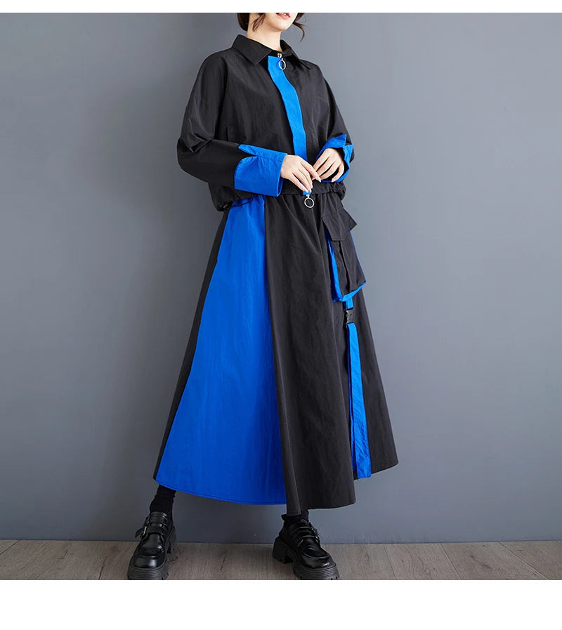 BigLargi ZweiTeile Oversized - Elastischer Bund MidCalf