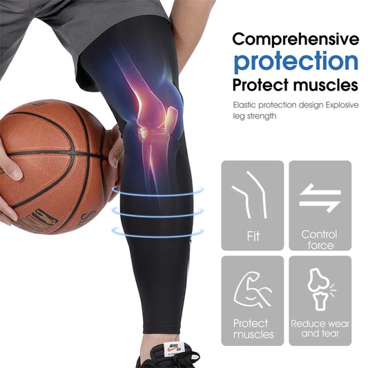 WEST BIKING Sommer Radfahren Bein Kompression Ärmel Outdoor Sport Schnell Trocken Knie Schutz Leggings Laufen Basketball Anti UV