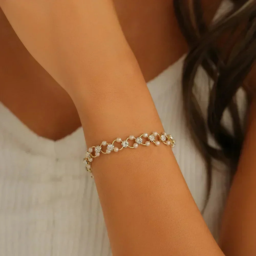 Damen-Armband-Set 2025: 4-teilig Schlangen-Design Grün - Fashion Jewelry Collection