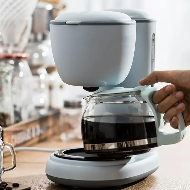 Fully Automatic Drip Coffee Maker Drip filter 600ml American coffee machine Tea Boiler Espresso Maker for home office 220V