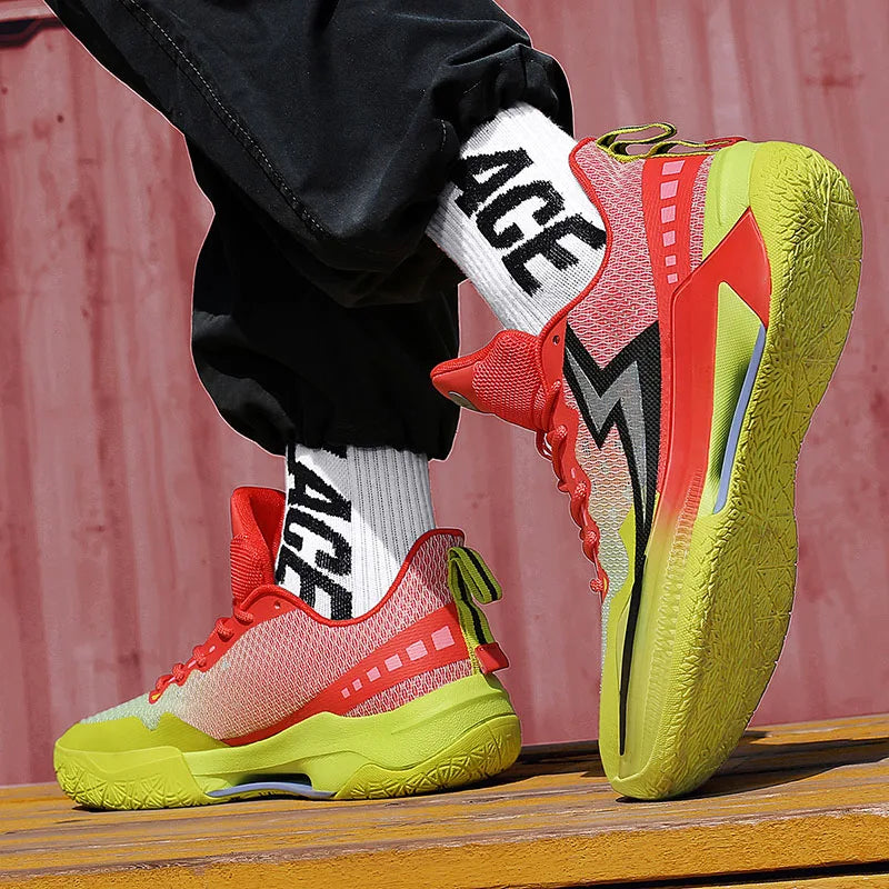 High Quality Basketball Shoes for Women Sneakers Men Supercritical E-TPU Midsole Rubber Outsole Practical Sports Training Shoes