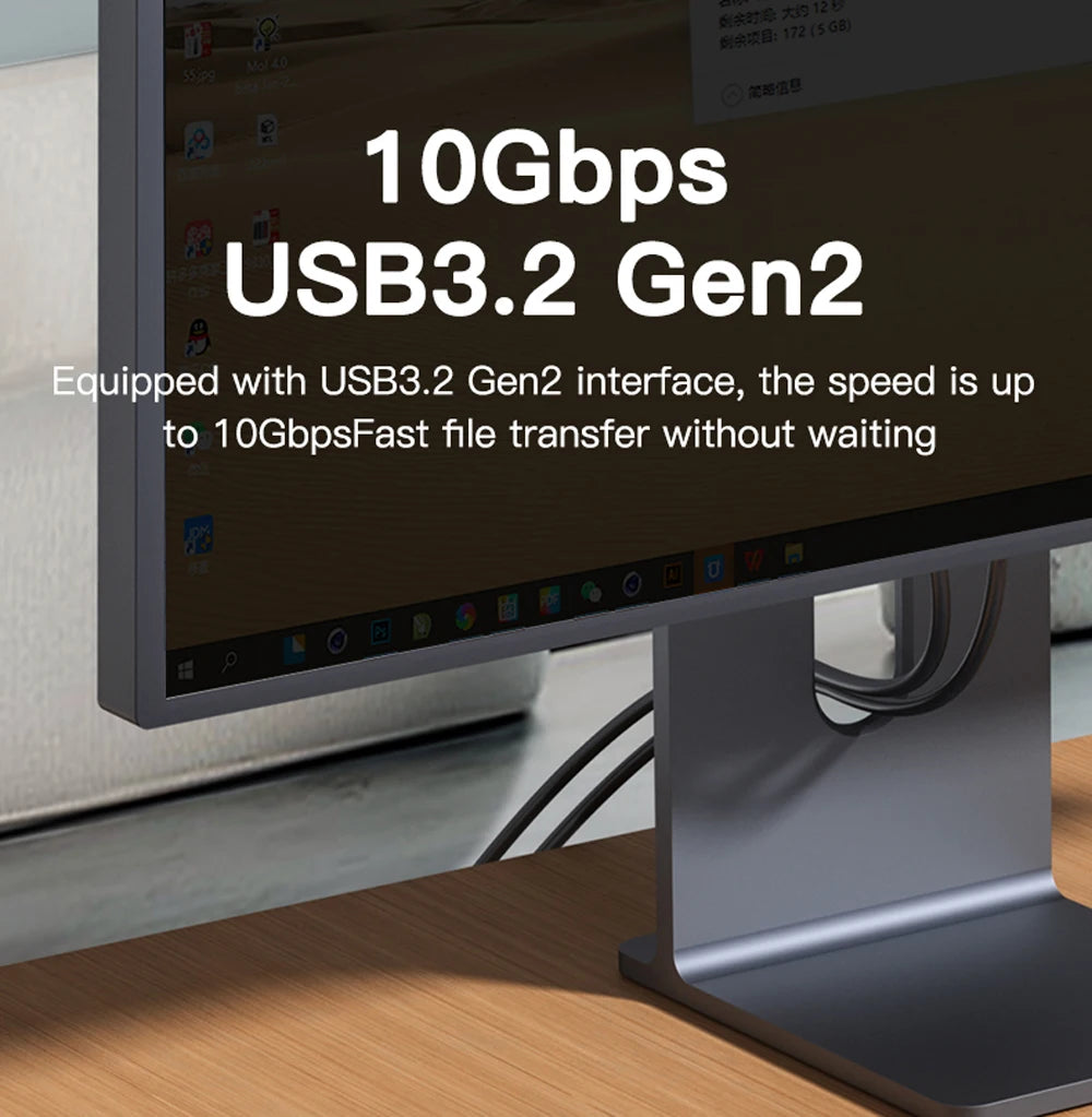 SSD-Gehäuse 2025: Meetiger M.2 SSD Enclosure - 10Gbps USB3.2 Type-C Aluminum NVMe SATA Collection
