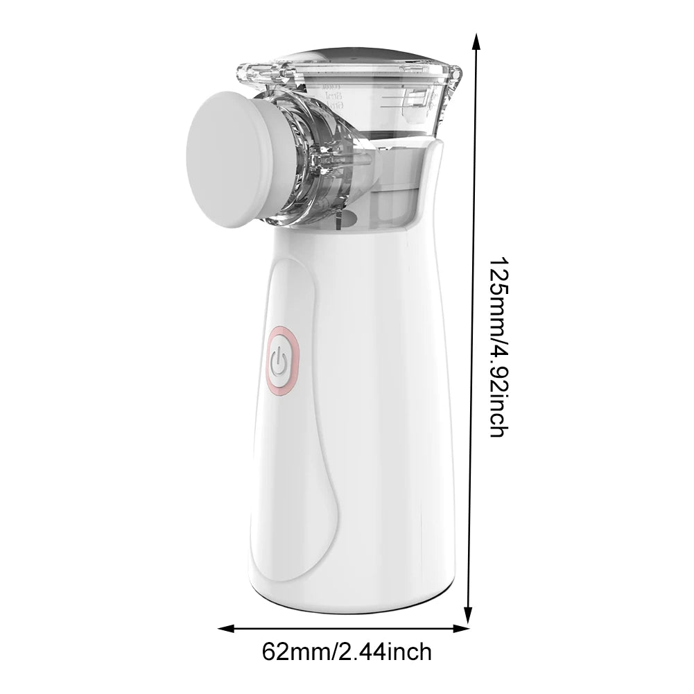 Outdoor Portable Nebulizer Silent Mesh Mini First Aid Kit Handheld Asthma Inhaler Atomizer Kids Adult Saving Emergency Machine