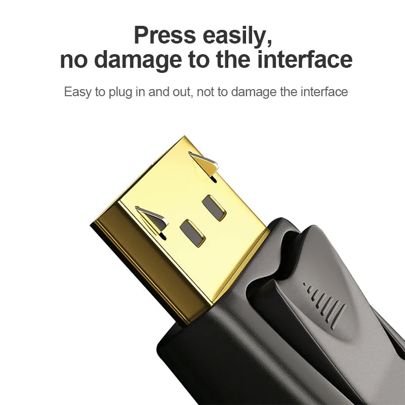 DP zu HDMI Adapter 2025 - DisplayPort zu HDMI Kabel - 1080P Konverter HP DELL Laptop PC Projektor