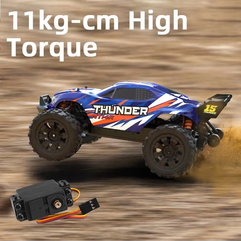 RC-Rennwagen 2025: Teeggi 1:14 High Speed Rc Off-road Car 4WD 100KM/H - Brushless Motor 3S Remote Control Drift Racing Cars Toys For Childrens Gift Collection