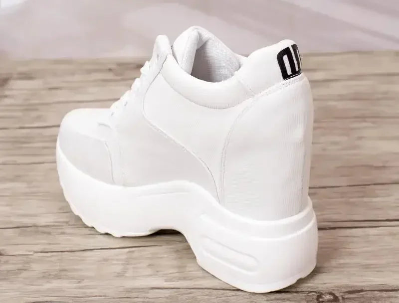 WGZNYN 187 Plateau Sneaker Atmungsaktiv - 10cm Absatz Mesh