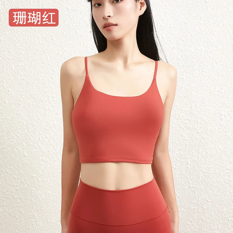 Zhejiang Double Face Sporttop Gepolstert - Nylon S M