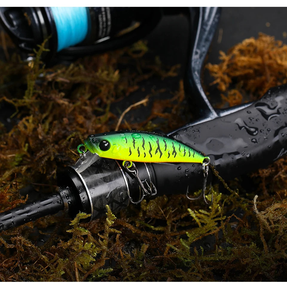 TSURINOYA 46S Sinking Minnow Fishing Lure Intruder 46mm 5g Artificial Trout Ajing Stream Lake Jerkbait Rockfishing Hard Baits