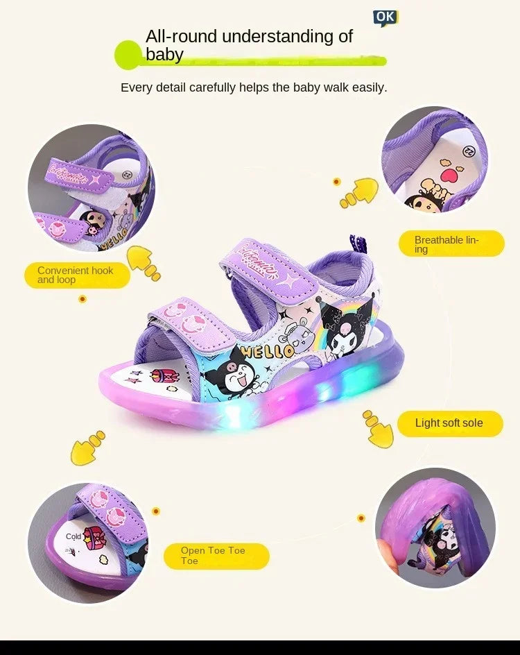 Lumi Leuchtende Schuhe - Weiche Sohle LED Gr 20-27