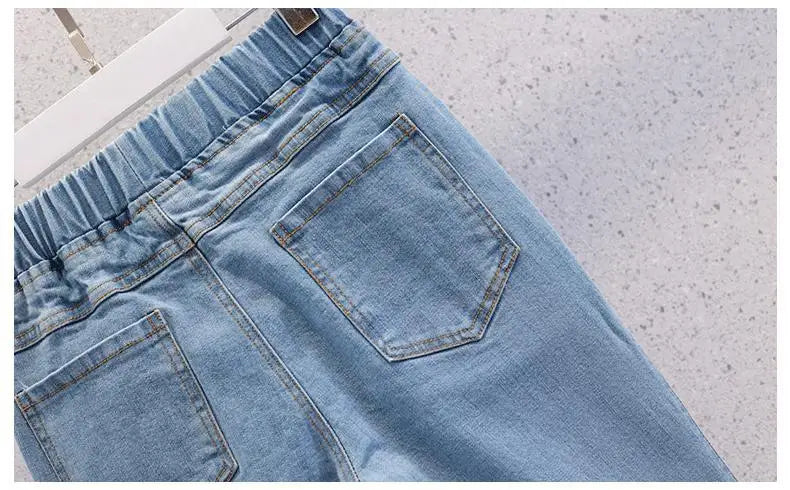 Set pulover pentru fete - mânecă lungă și guler rotund, mărimea 4-6 ani