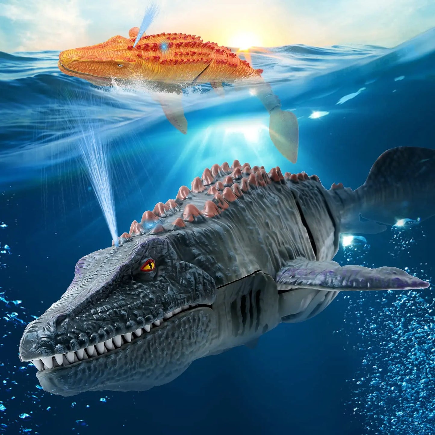 Mosasaurus RC Tauchspielzeug - 2.4G Fernbedienung 30cm